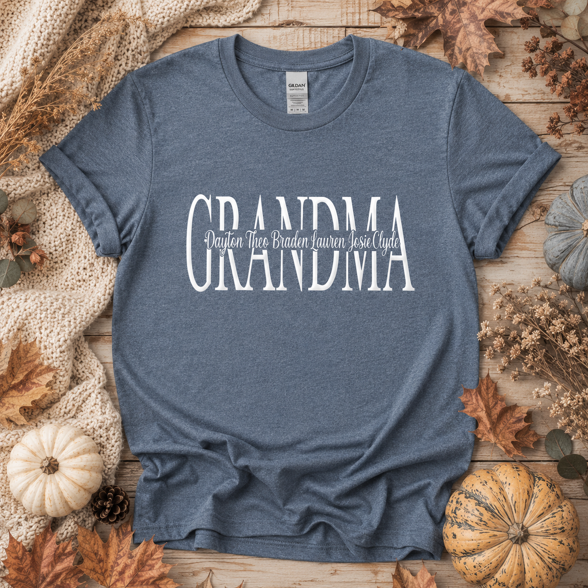 Mom - Dad - Grandma - Grandpa, Etc. Personalized Tees