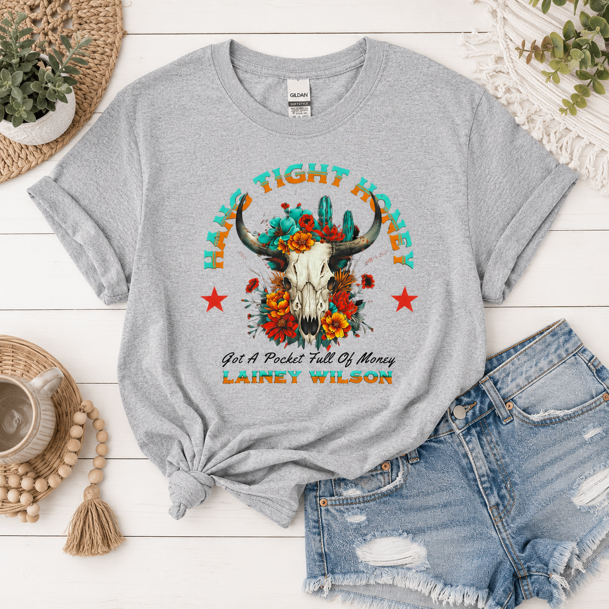Lainey Hang Tight Honey Tees/Crewnecks/Hoodies