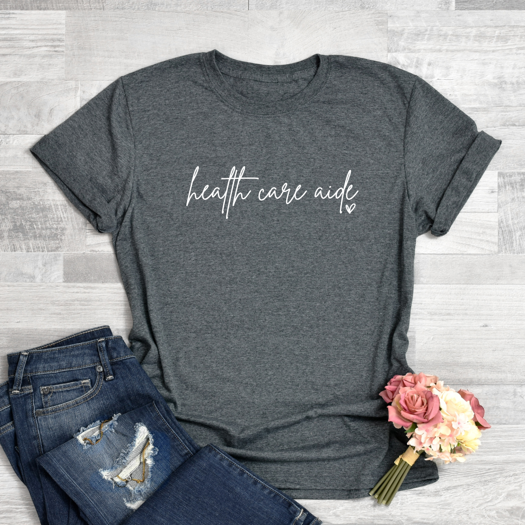 Health Care Script Tees