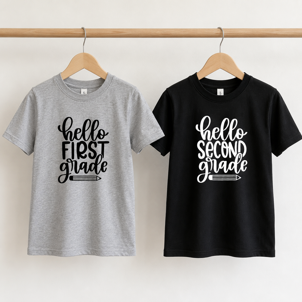 First Day of School Shirts - Hello