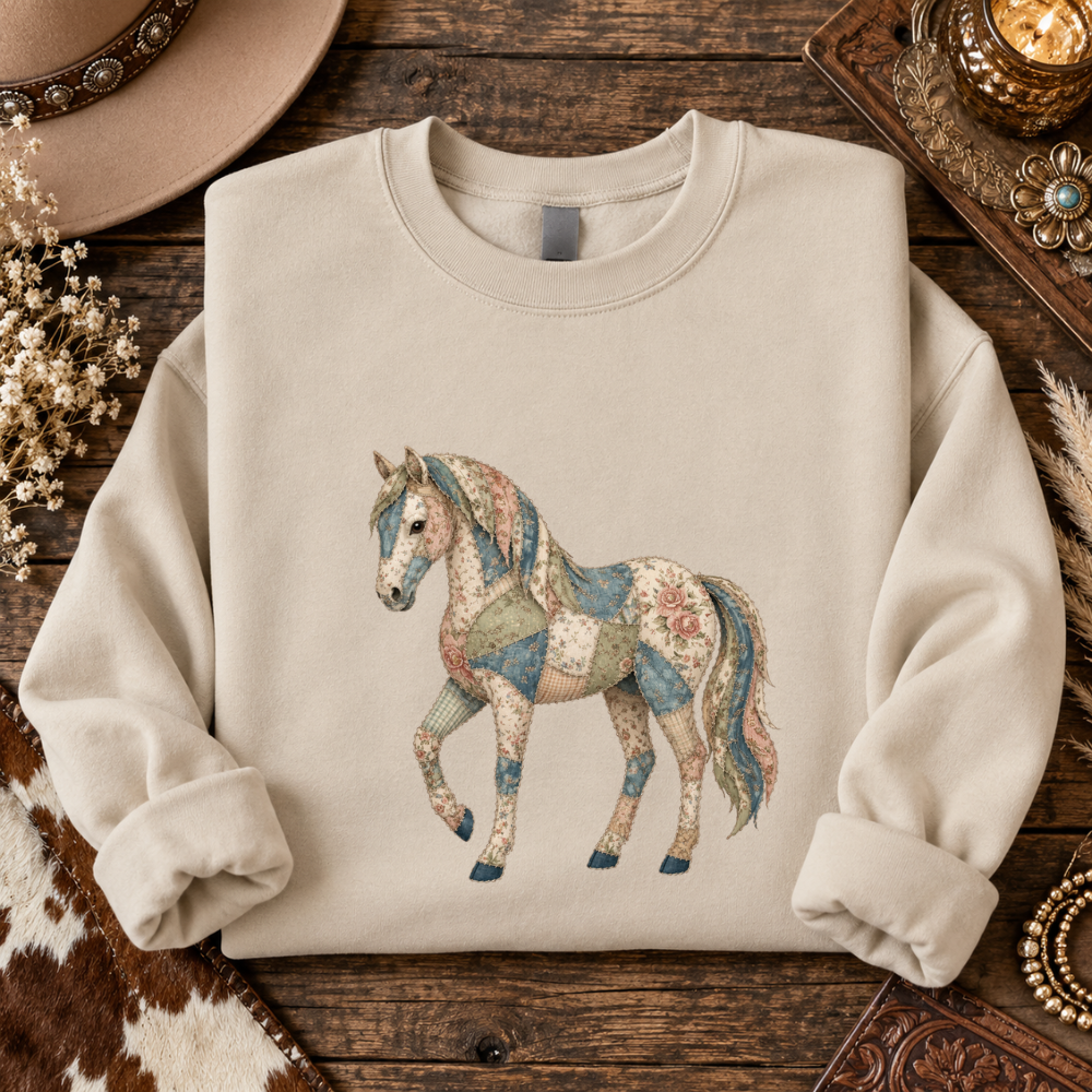 Horse Faux Patchwork