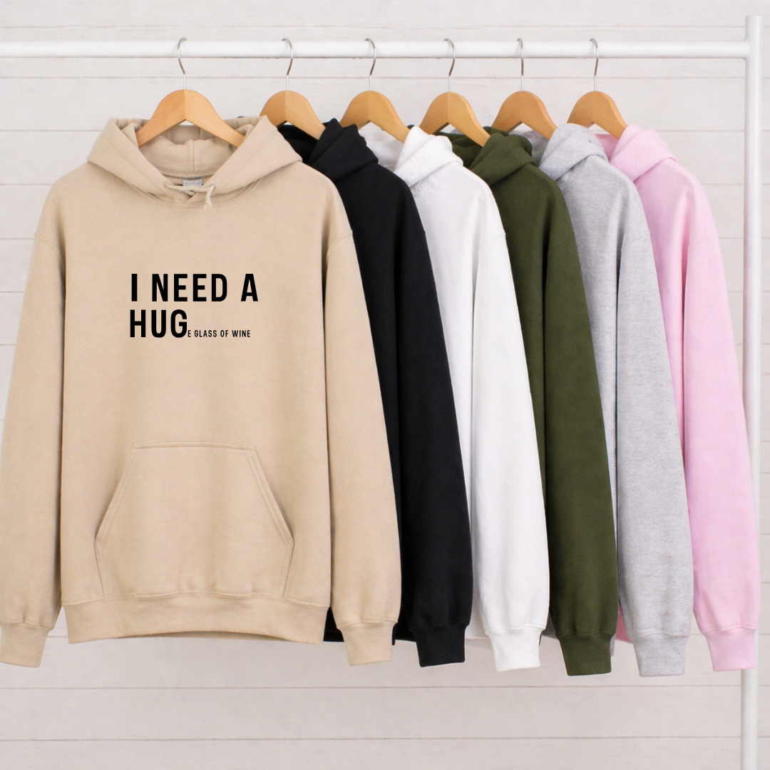 I Need a Huge Glass of Wine Tees/Crewnecks/Hoodies