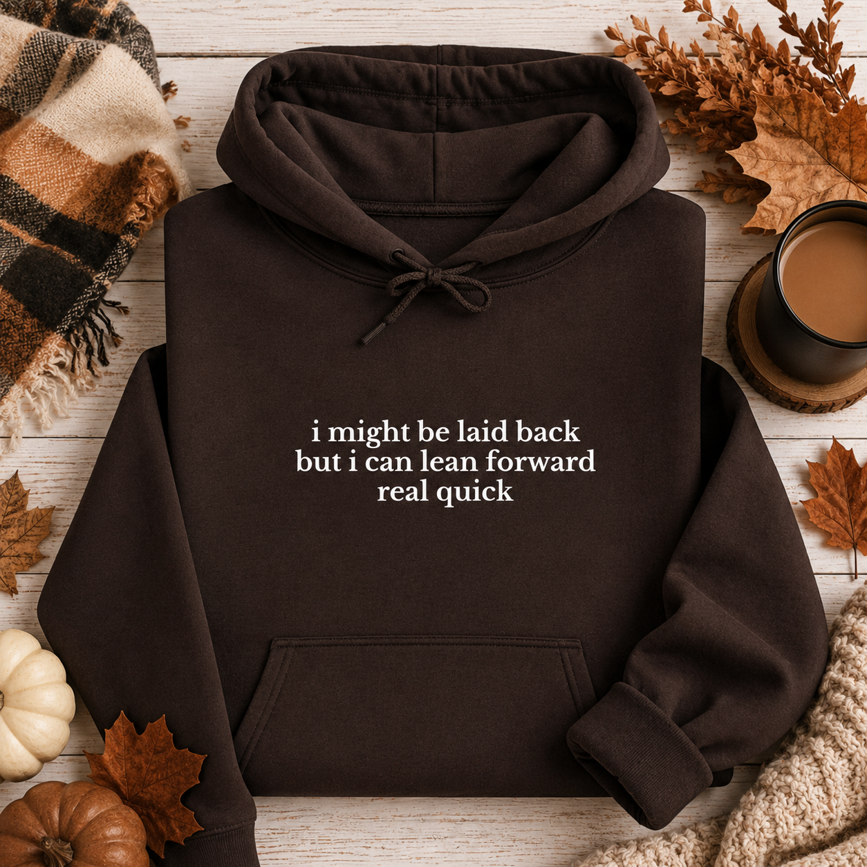 Lean Forward Real Quick Tees/Crewnecks/Hoodies