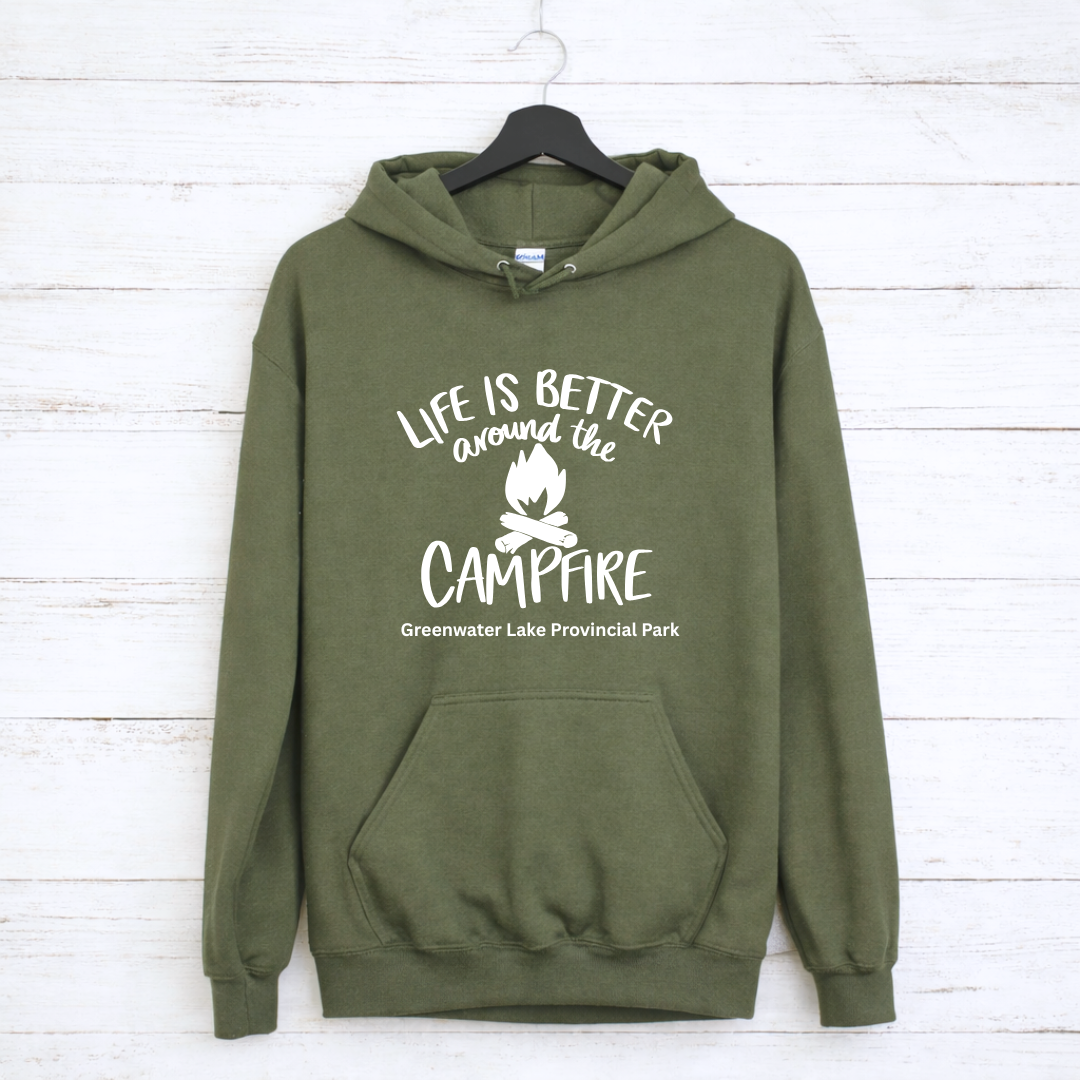 Life Is Better Around The Campfire Personalized Tees/Crewnecks/Hoodies