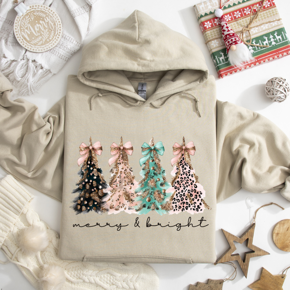 Merry & Bright Paintbrush Trees