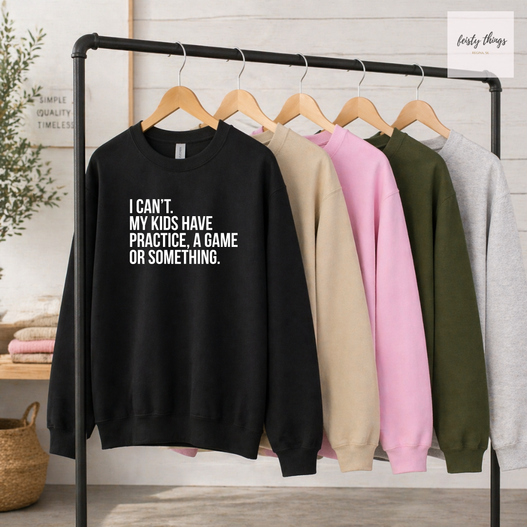 I Can't Tees/Crewnecks/Hoodies