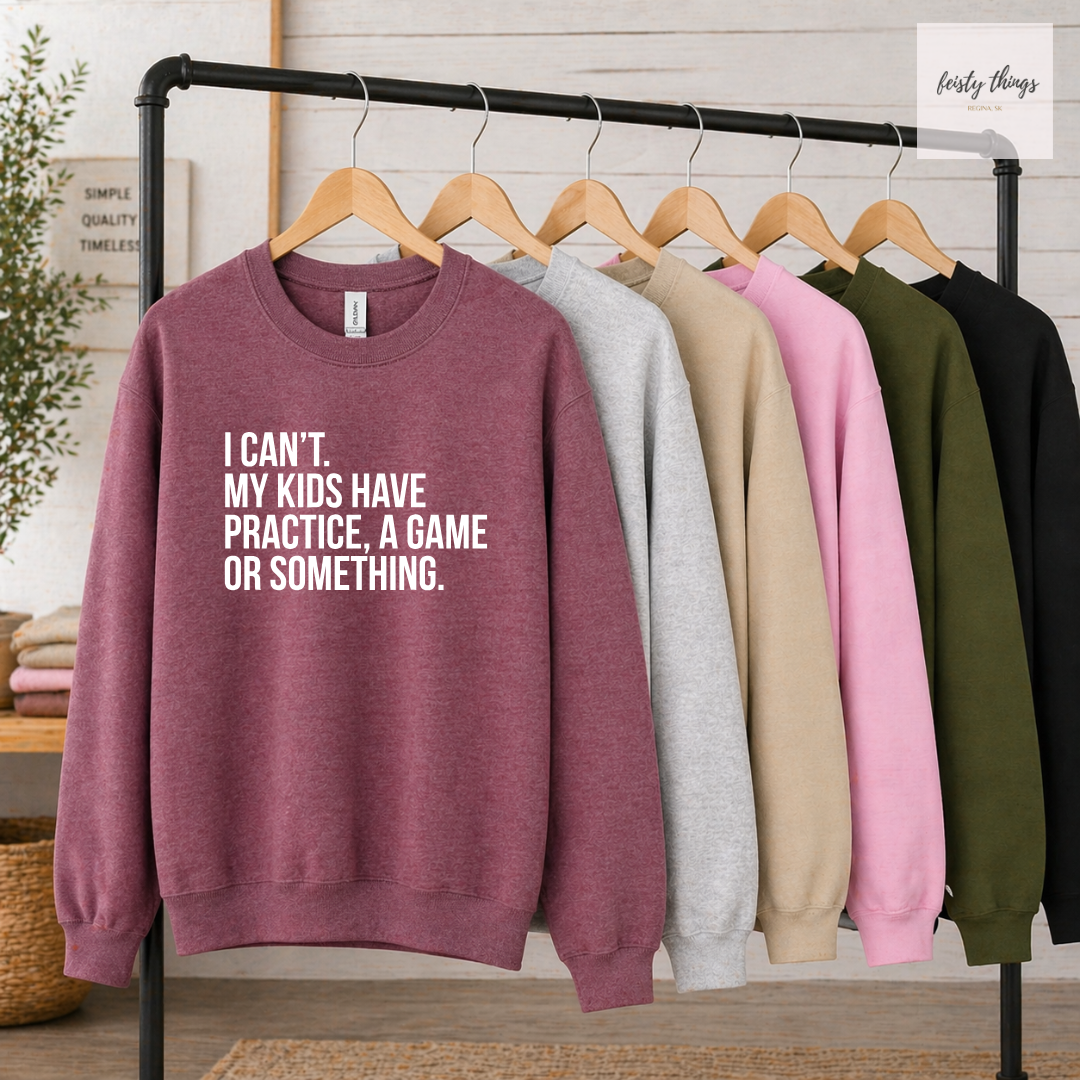 I Can't Tees/Crewnecks/Hoodies
