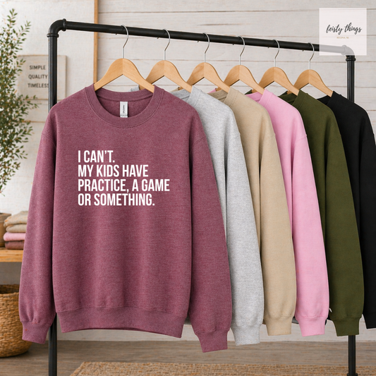 I Can't Tees/Crewnecks/Hoodies