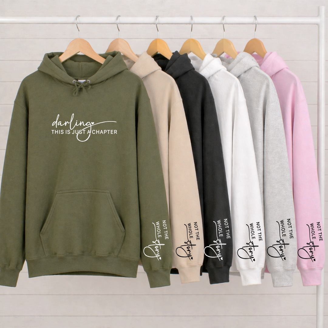 Darling This is a Chapter Crewnecks/Hoodies