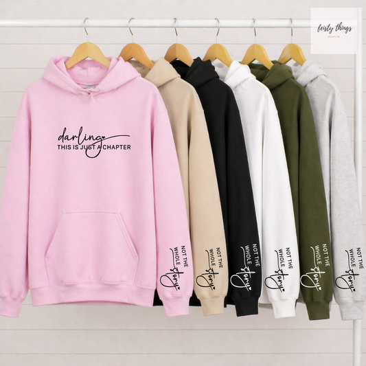 Darling This is a Chapter Crewnecks/Hoodies