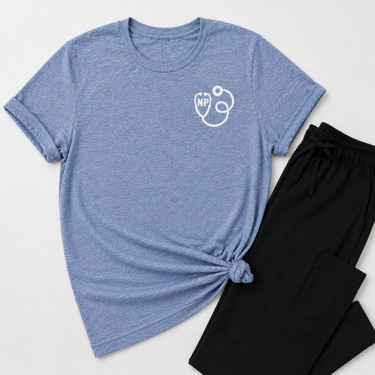 Nurse Practitioner Stethoscope Tees/Crewnecks/Hoodies