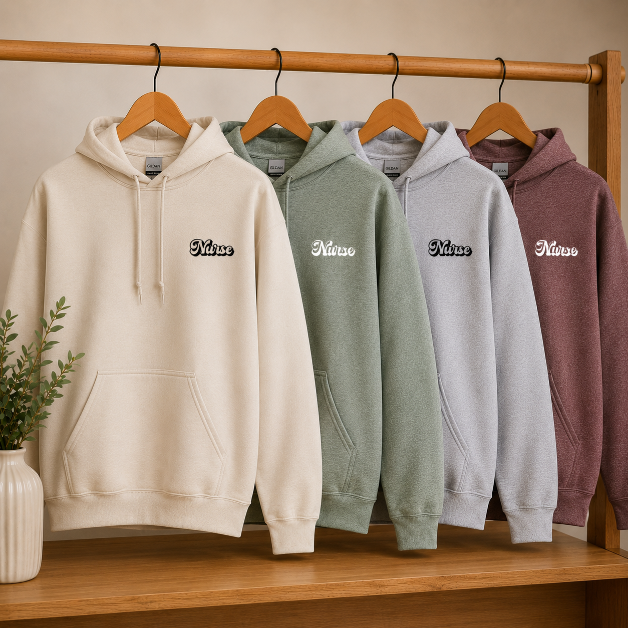 Nurse Retro Tees/Crewnecks/Hoodies