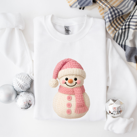 Yarn Snowman Tees/Crewnecks