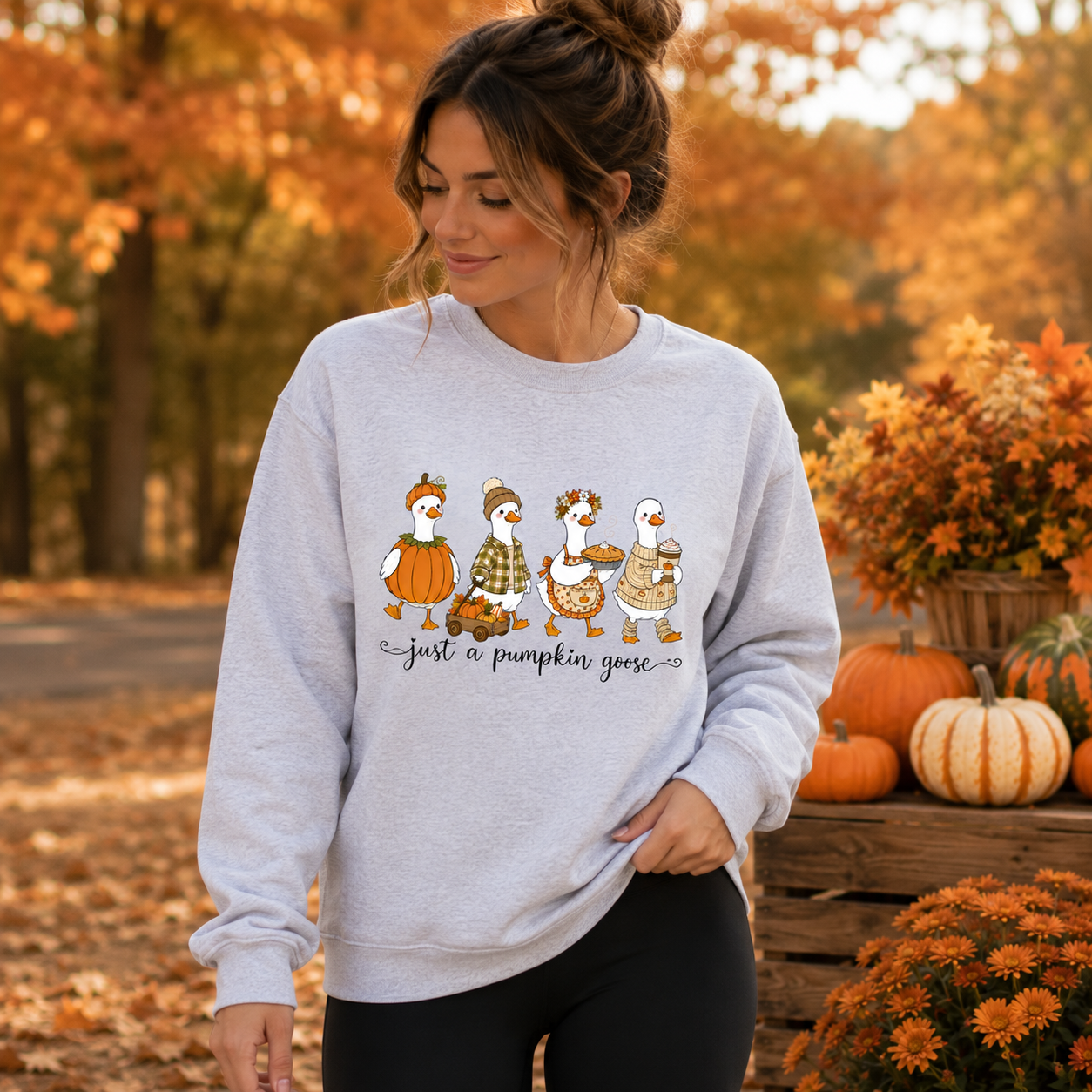 Pumpkin Goose Tees/Crewnecks/Hoodies