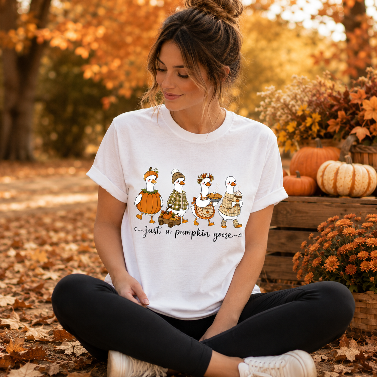 Pumpkin Goose Tees/Crewnecks/Hoodies
