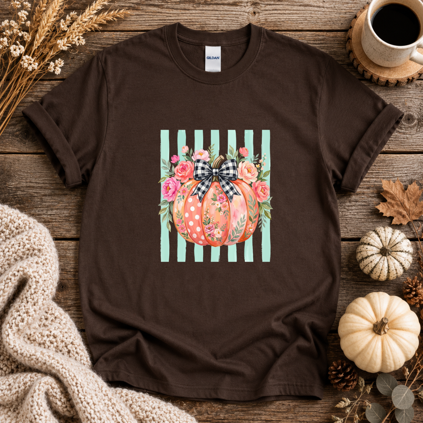 Pumpkin Stripes Tees/Crewnecks/Hoodies