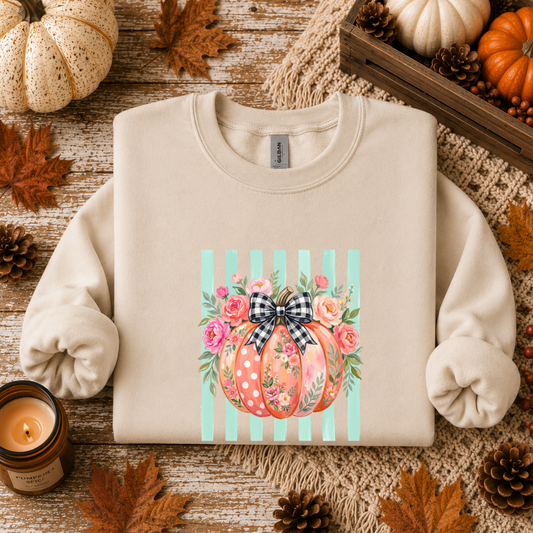 Pumpkin Stripes Tees/Crewnecks/Hoodies