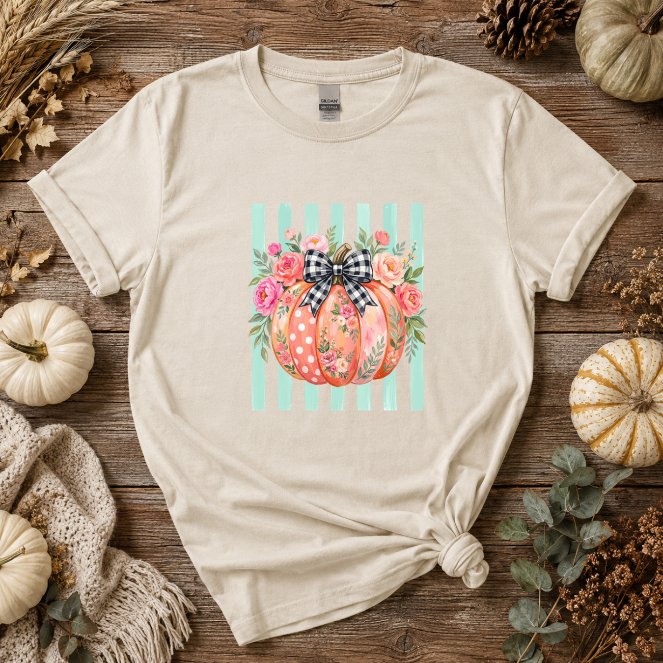Pumpkin Stripes Tees/Crewnecks/Hoodies