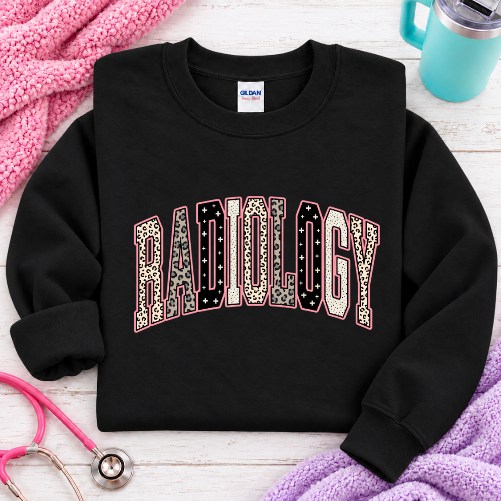 Radiology leopard print
