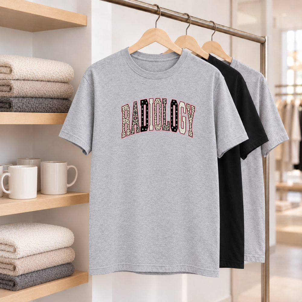 Radiology leopard print