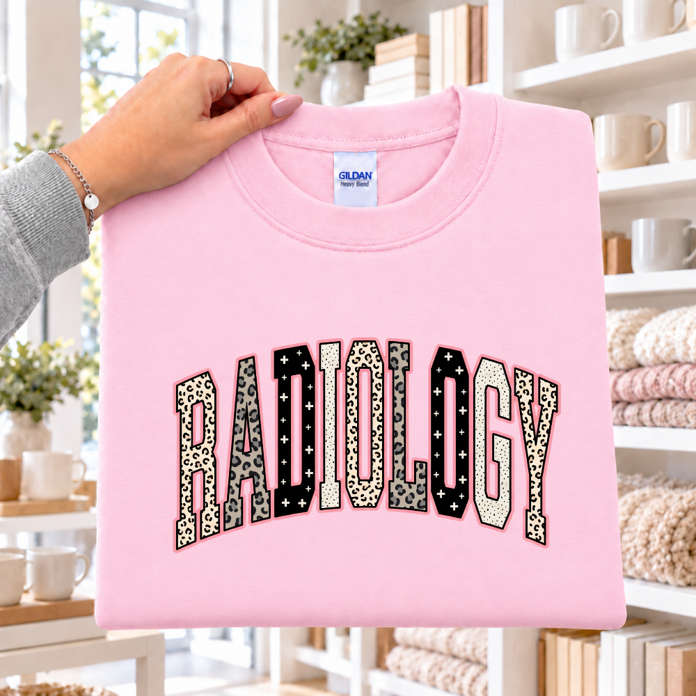 Radiology leopard print
