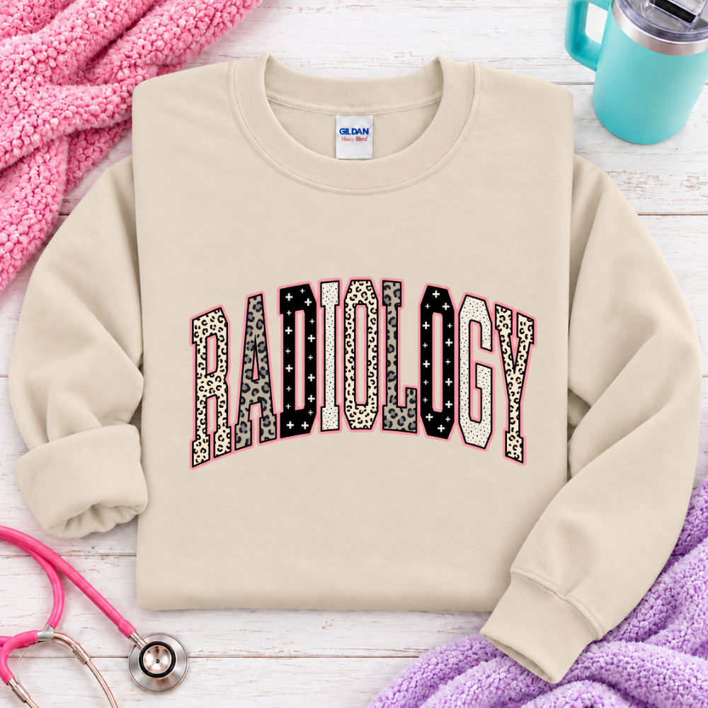Radiology leopard print