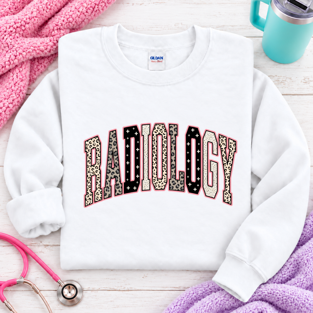 Radiology leopard print