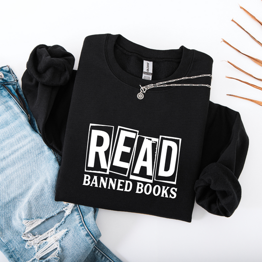 Read Banned Books Tees/Crewnecks/Hoodies