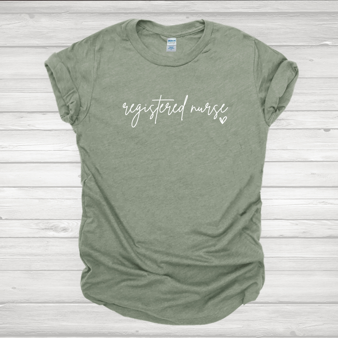 Health Care Script Tees