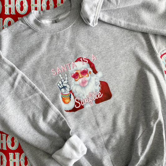 Santa Is A Swiftie Kids Tees + Crewnecks