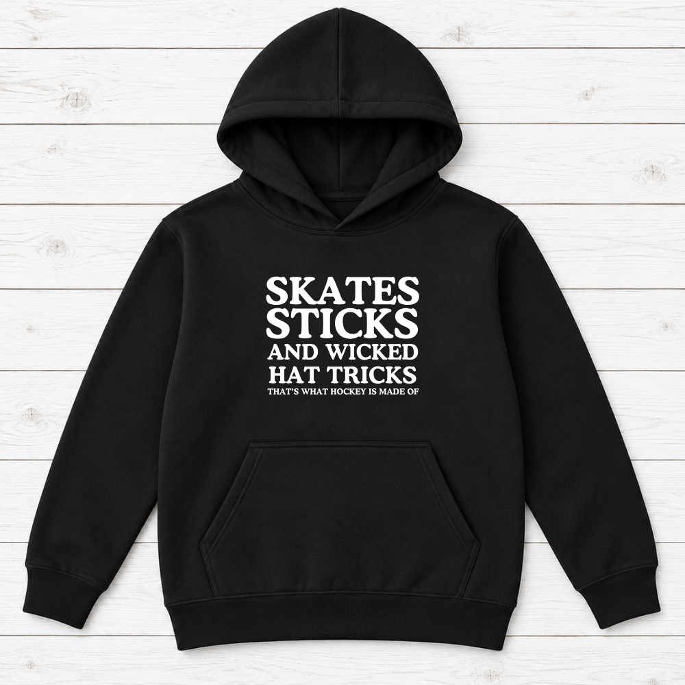 Skates Sticks Wicked Hat Tricks