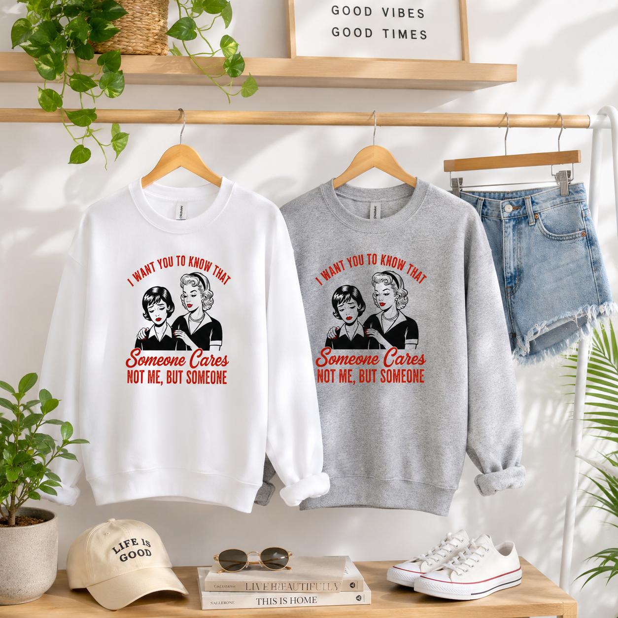 Someone Cares Tees/Crewnecks/Hoodies