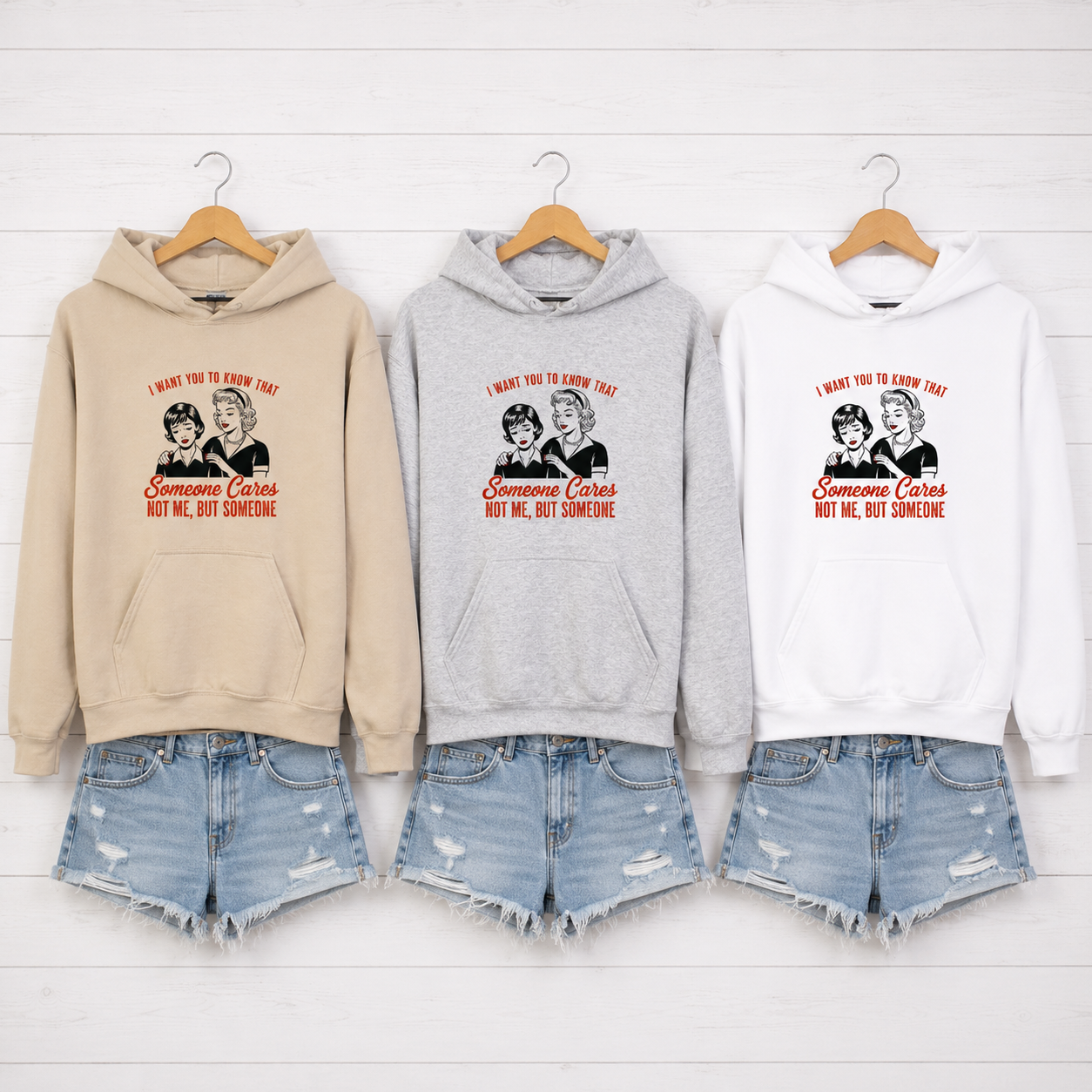 Someone Cares Tees/Crewnecks/Hoodies