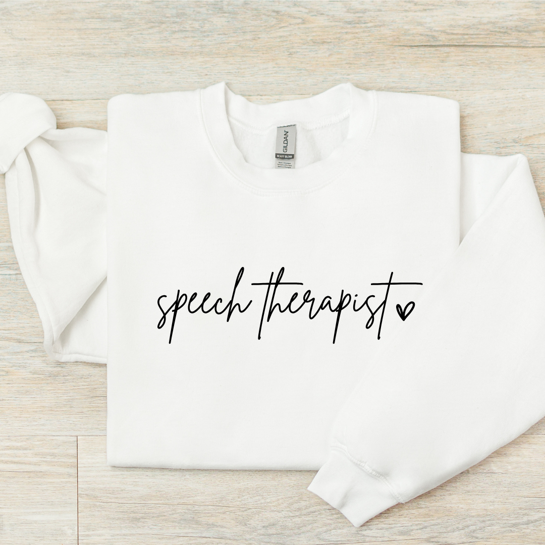 Health Care Script Crewneck Sweatshirts