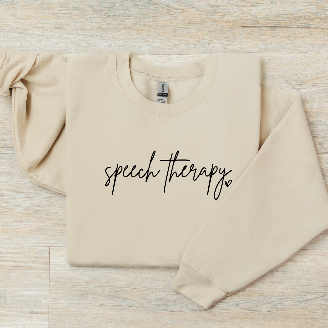 Health Care Script Crewneck Sweatshirts
