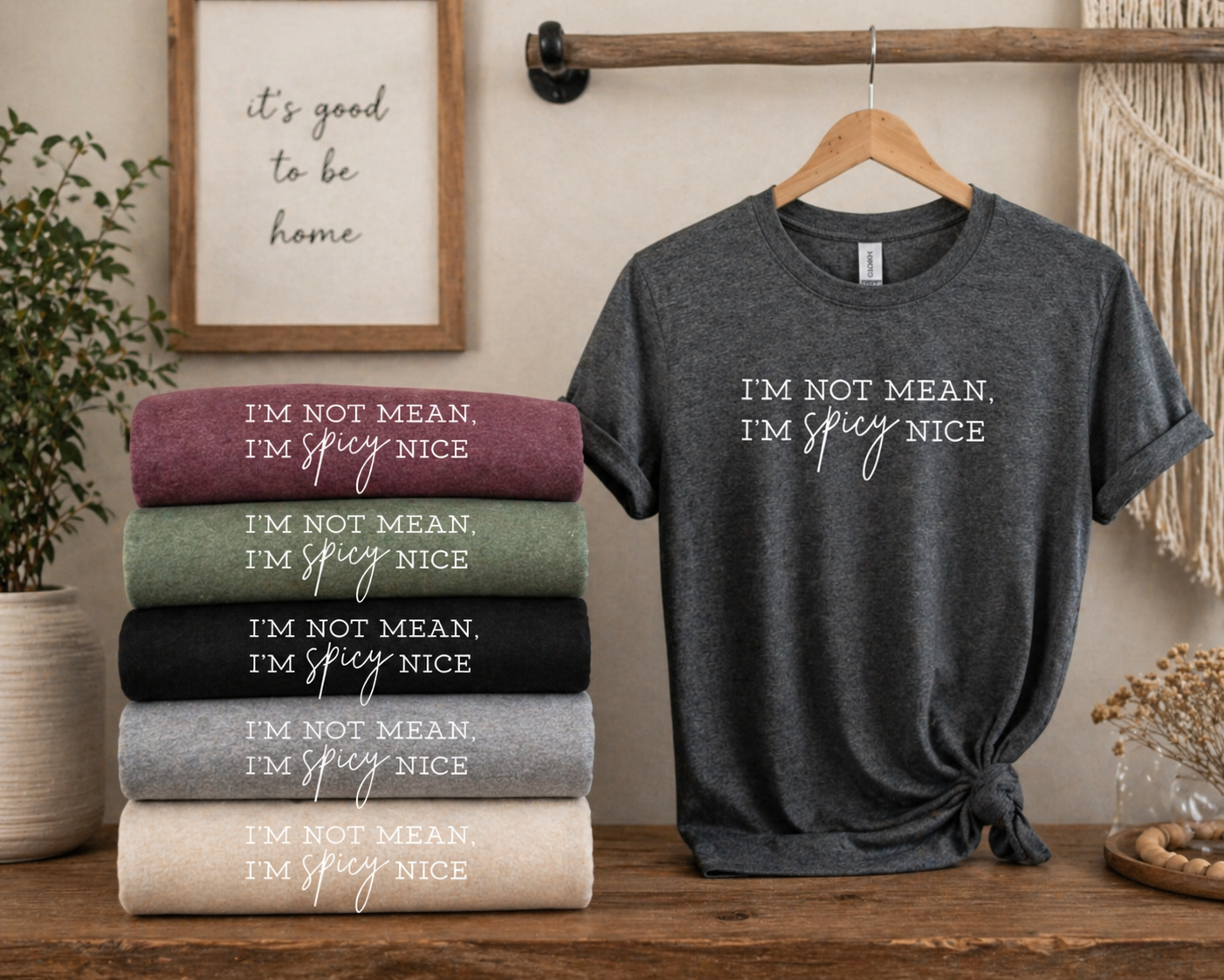 Spicy Nice Tees/Crewnecks/Hoodies