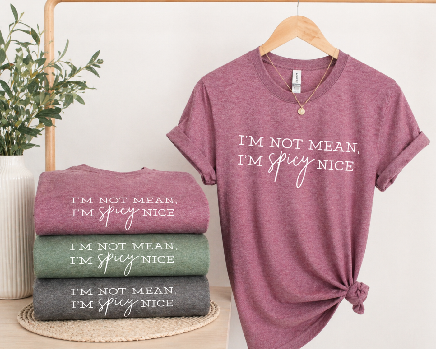 Spicy Nice Tees/Crewnecks/Hoodies