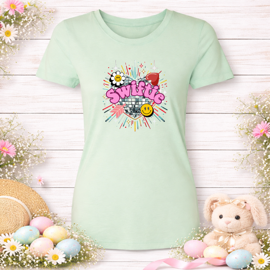Swiftie Disco Ball Ideal Fit Tees