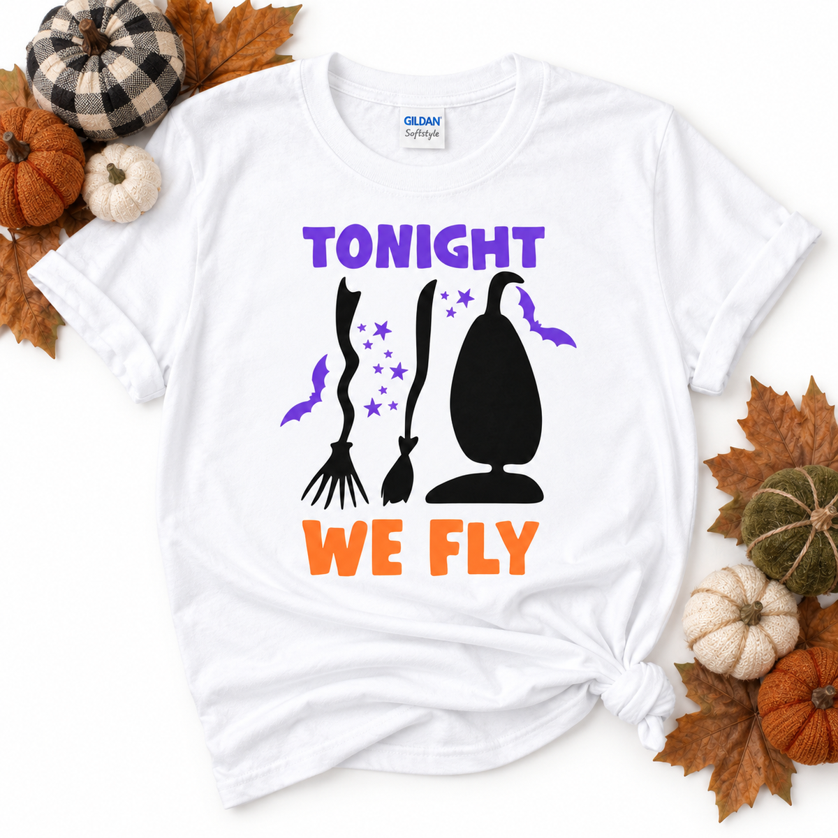 Tonight We Fly Hocus Pocus Softstyle Tees