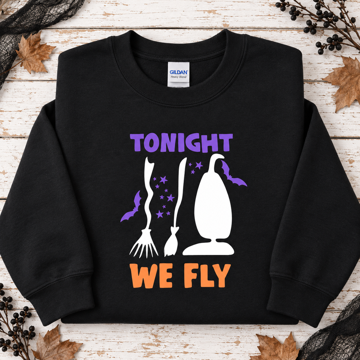 Tonight We Fly Hocus Pocus Crewnecks + Hoodies