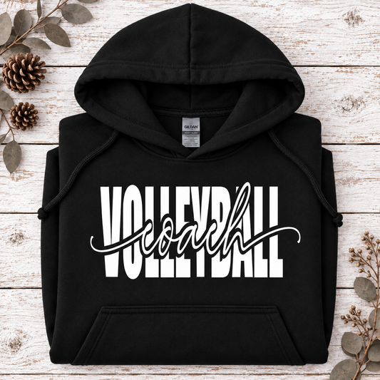 Volleyball Coach Tees/Crewnecks/Hoodies