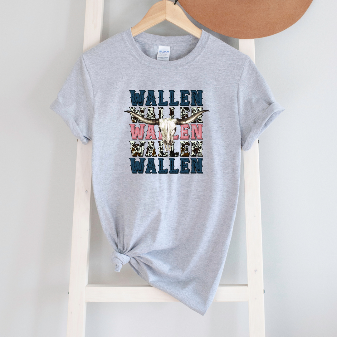 Wallen Distressed Design Tees/Crewnecks/Hoodies