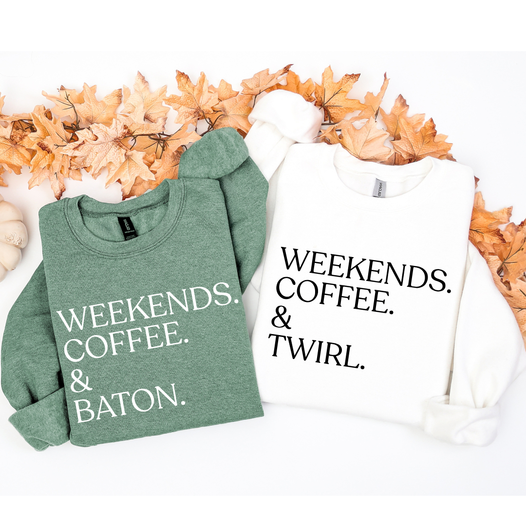 Weekends Coffee Tees/Crewnecks/Hoodies