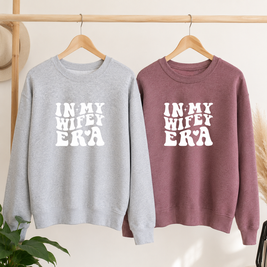 Wifey Era Crewnecks