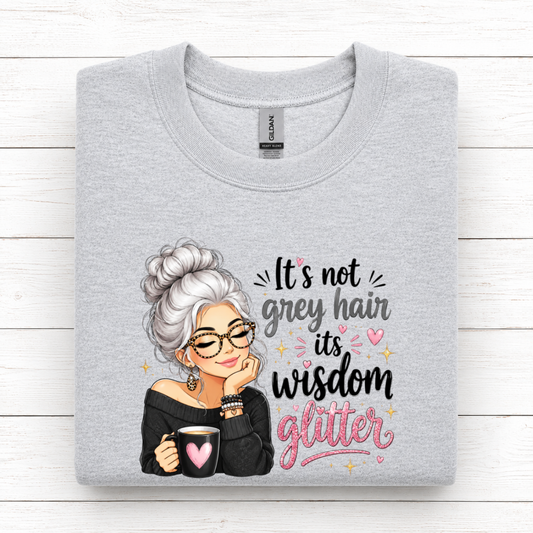 Wisdom Glitter Tees/Crewnecks/Hoodies